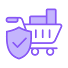 тележка с грузом за щитом