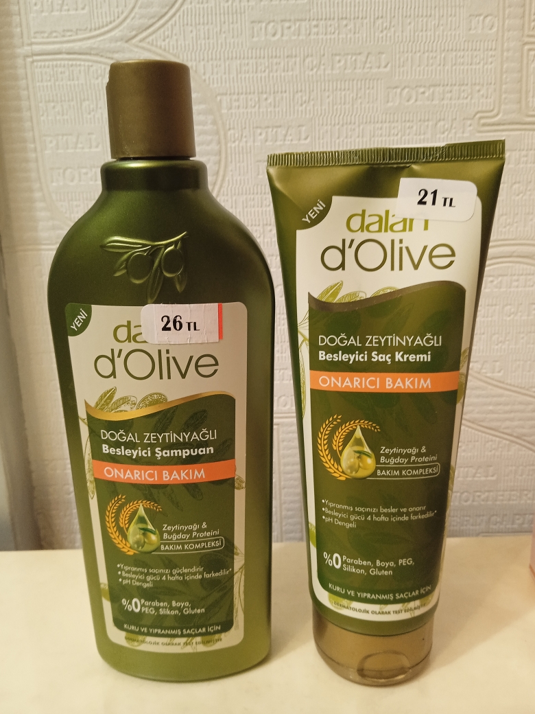 Шампунь и кондиционер Dalan d'Olive