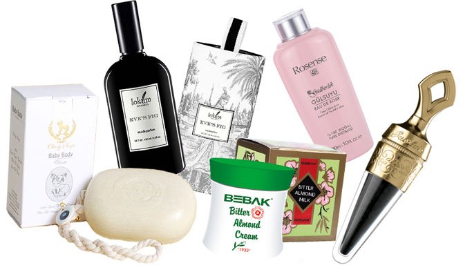 много косметики