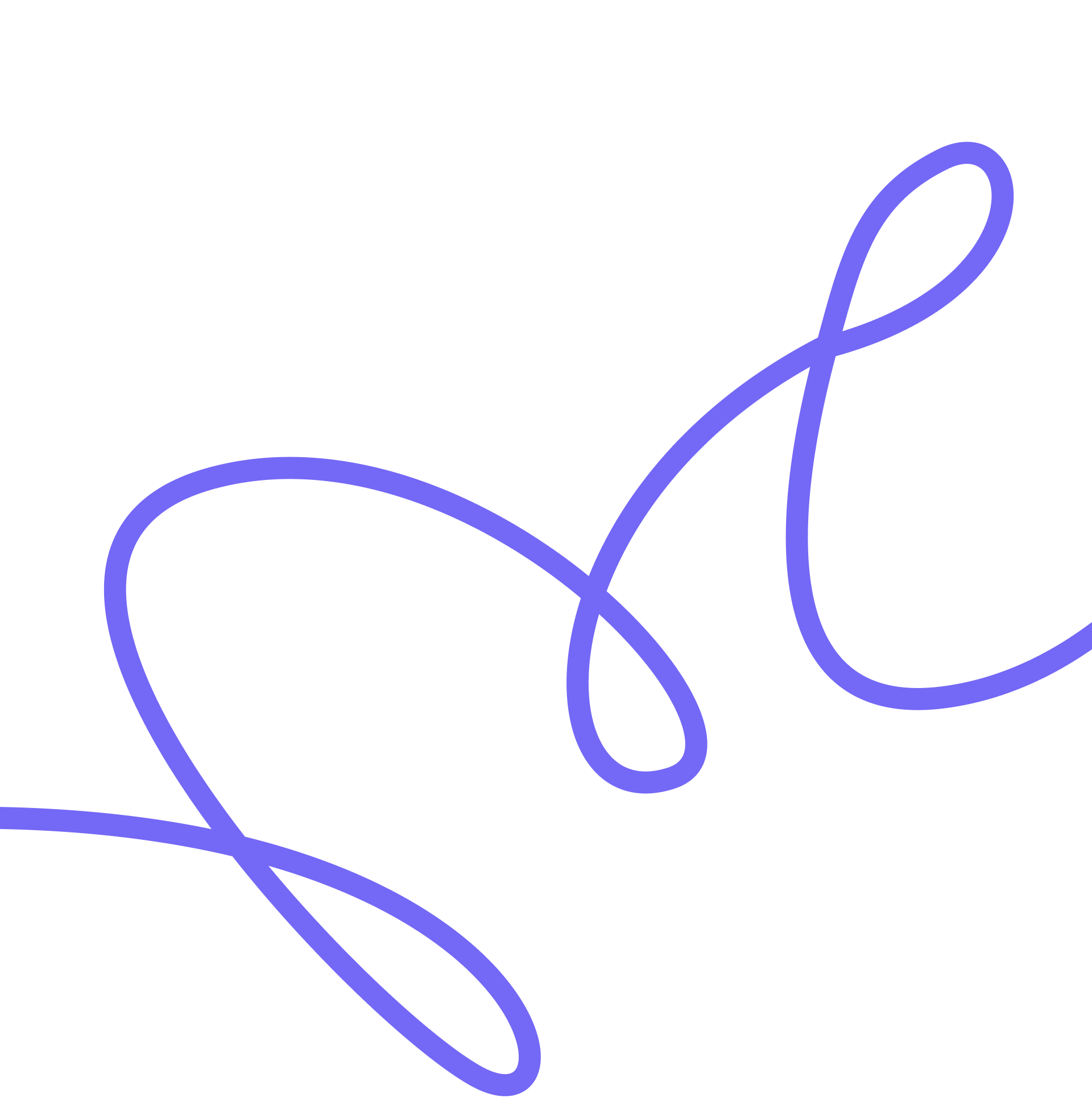 извилистая, светлая, широкая линия